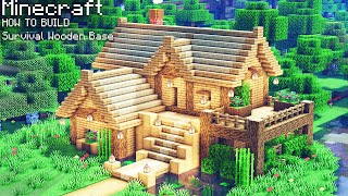 Minecraft | How To Build a Wooden Survival House