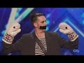 Tape Face - Strange Funny Performance | Auditions Week 1 | America's Got Talent 2016 Full Auditions