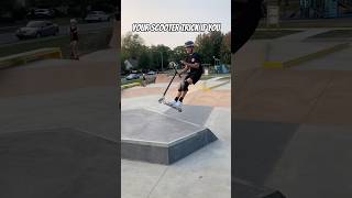 WORLDS BEST SCOOTER TRICK?! #scooterstunts #scootertricks #skatepark #scoot #sportsequipment #scoot