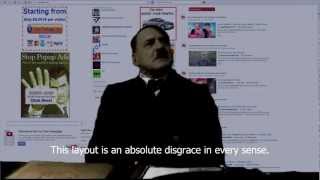 Hitler rants about YouTube's 100th layout