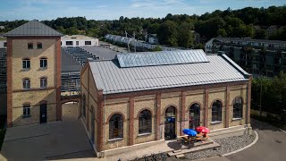 Einzigartiger Einblick: Drohnenflug durchs digitale Gründerzentrum Allgäu Digital