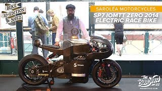 Saroléa Motorcycles: SP7 IOMTT Zero Electric race bike - Bike Shed Show 2019