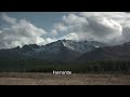 Isle of Arran | Snow capped mountain|Rolling clouds |Scotland | Fremantle stock footage | E19R29 057