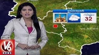 Temperature Levels In Telangana State | Weather Report | V6 News