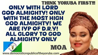 YORUBA FIRST [VOL. 2 PART 13] NO RALLY. NO AWARENESS IN YORUA LAND. MOA / MOAO HAS NO HANDS IN IT.