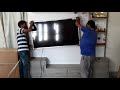 iffalcon by tcl 55 inch ultra hd 4k led smart android tv with netflix unboxing n installation