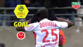 Goal Moussa DOUMBIA (6') / Stade de Reims - RC Strasbourg Alsace (2-1) (REIMS-RCSA) / 2018-19