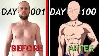100 Days of One Punch Man Workout | Train Like One Punch Man  Transformation Insane Anime Motivation