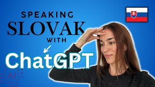 Artificial Intelligence rates my level of Slovak | Speaking with ChatGPT