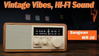 This Radio Will Make You FALL IN LOVE with Sound Again | Sangean WR-16: A Deep Dive Review 📻