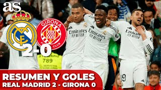 RESUMEN Y GOLES REAL MADRID 2 - GIRONA 0 | LALIGA | CARRUSEL DEPORTIVO