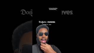 Donjulio and Popeyes Collab!!!