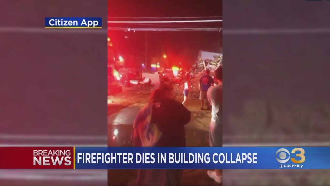 Philadelphia Firefighter Dies In Building Collapse - YouTube