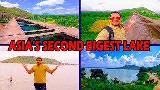 Sulekere ShanthiSagar The 2nd Largest Lake In Asia #Davengere  #57vlog #msrvlogs_10