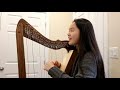 What a Wonderful World - Louis Armstrong (Harp+Voice Cover)