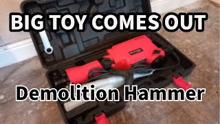 The BIG Toy Comes Out | MONSTER Power Einhell TC-DH 43 SDS Hex Demolition Hammer