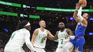 New York Knicks vs Boston Celtics -  Game Highlights | April 11, 2023-24 NBA Sea