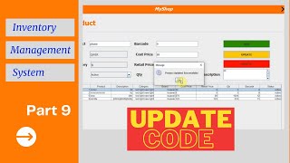Inventory Management System In Java (Part 9)