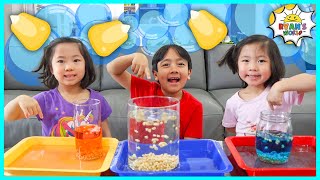 Dancing Corn Easy DIY Science Experiments for kids to do at home!!
