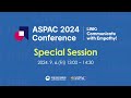 「aspac conference 2024」 special session