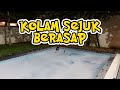 Aku letak 50kg DRY ICE dalam kolam sampai Berasap sejuk !