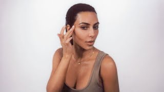 Kim Does Her Own Makeup