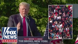 NY Dems switch party affiliation to GOP at Trump Bronx rally