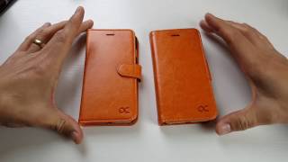 iPhone 6/6s OCASE Wallet Case vs Wallet Case w/ Magnetic Detachable Case- Which is Better