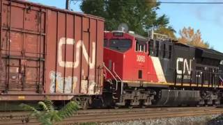 WSMRailVideos CN 368, Coteau de Lac,Qc