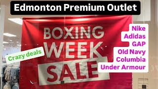 Edmonton Premium Outlet Mall || Boxing day deals || Premium Outlet Collection