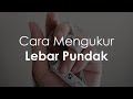 Cara Mengukur Lebar Pundak