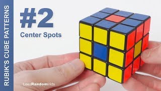 How to make Rubik's Cube Patterns #2: Center Spots