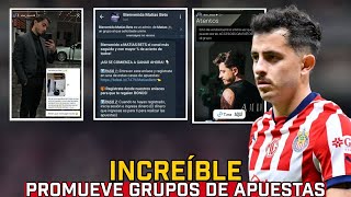 🚨ENTÉRATE: Alan Mozo promueve GRUPOS DE APUESTAS | noticias chivas | PODRÍA SER SANCIONADO