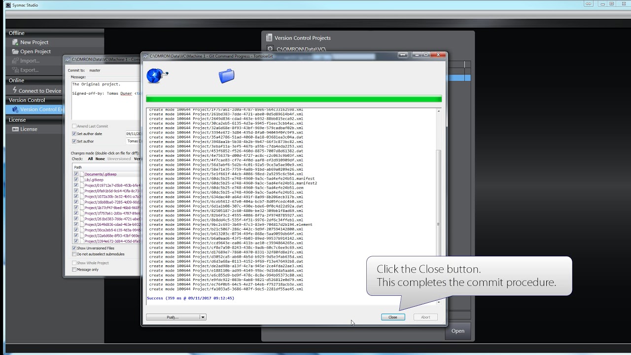 Sysmac Studio Git Introduction Local Remote Repository Youtube