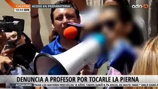 Denuncia a profesor por abuso