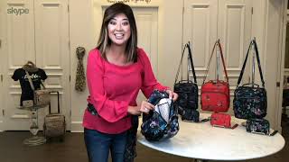 Lug Medium Convertible RFID Hobo - Zipliner on QVC