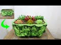 Awesome Craft idea - Casting Cement Flower Pot easily - DIY Cement Pot