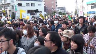 高円寺・原発やめろデモ!!!!!素人の乱主催07●原発卒業！