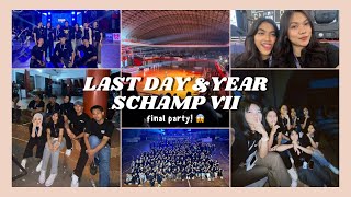 VLOG | Final Party 🥇🥊 SCHAMP 7 : concert, excitement, match, etc!