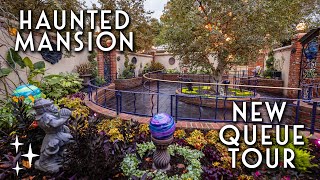 Haunted Mansion New Queue Landscaping Tour with an Imagineer