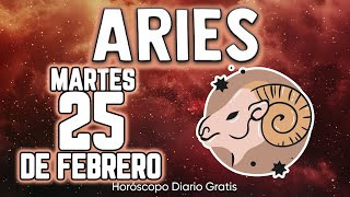 DIOS MÍO❗️😇VAS A VIVIR BRUTAL MILAGRO🍀💸 aries ♈ Horóscopo diario 25 DE FEBRERO 2025 🔮 horoscopo #new