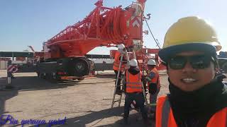 Liebherr LTM1160 allterrain uninstalling plygib