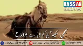Syed Nadeem Raza Sarwar | Noha 2019-2020 | Whatsapp Status | Dooba Lahu Me | Hassan Jaffri Official