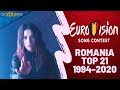 Romania in Eurovision -  All Entries from 1994 to 2020  |  Our Top 21