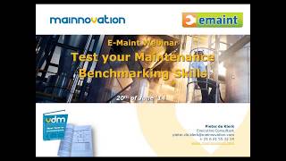 Best Practices Webinar: Test Your Maintenance Benchmarking Skills