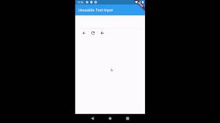 Unusable Flutter Text Field Widget