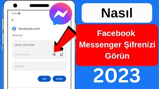 Unuttuysanız Facebook Messenger Parolanızı Nasıl Görebilirsiniz (Yeni 2023). Messenger Şifresini Gör