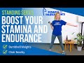 Standing Parkinson's Strength and Balance Exercises for Stamina and Endurance with Polly Caprio