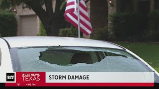 North Texans assess hail damage
