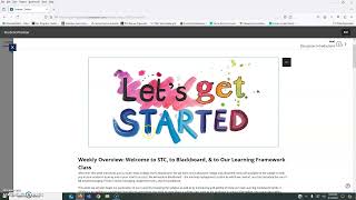 Navigating Our Bb Course Online